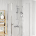Set di Sistema Doccia Cromato 70 cm Acciaio Inox