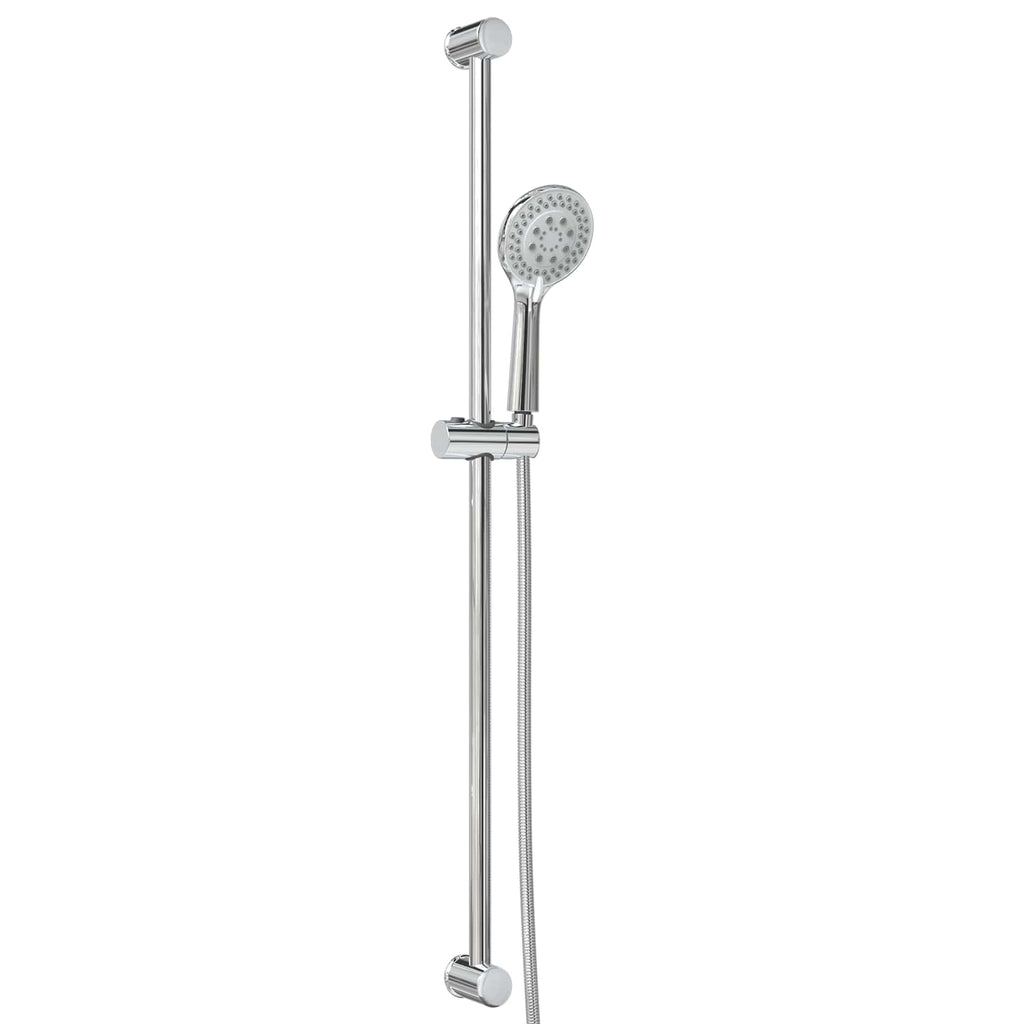 Set di Sistema Doccia Cromato 100 cm Plastica ABS