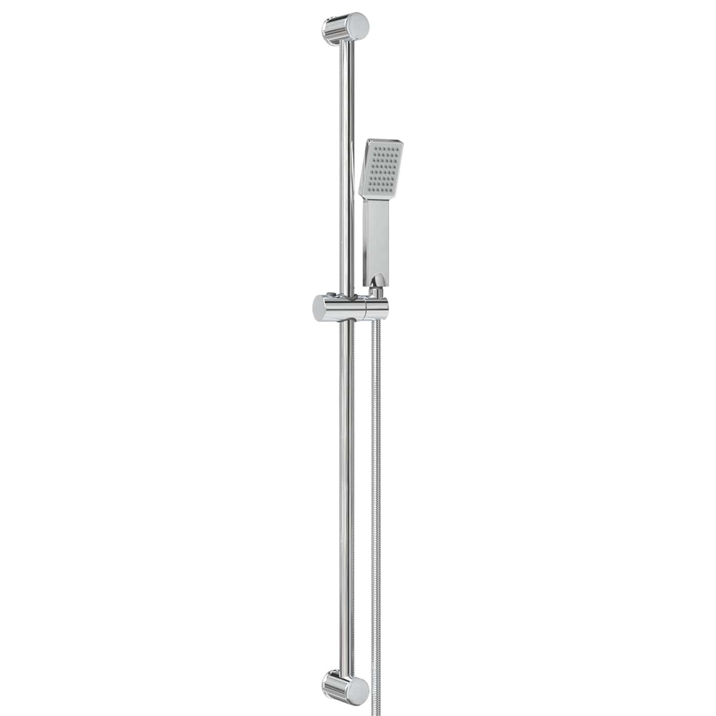Set di Sistema Doccia Cromato 100 cm Plastica ABS