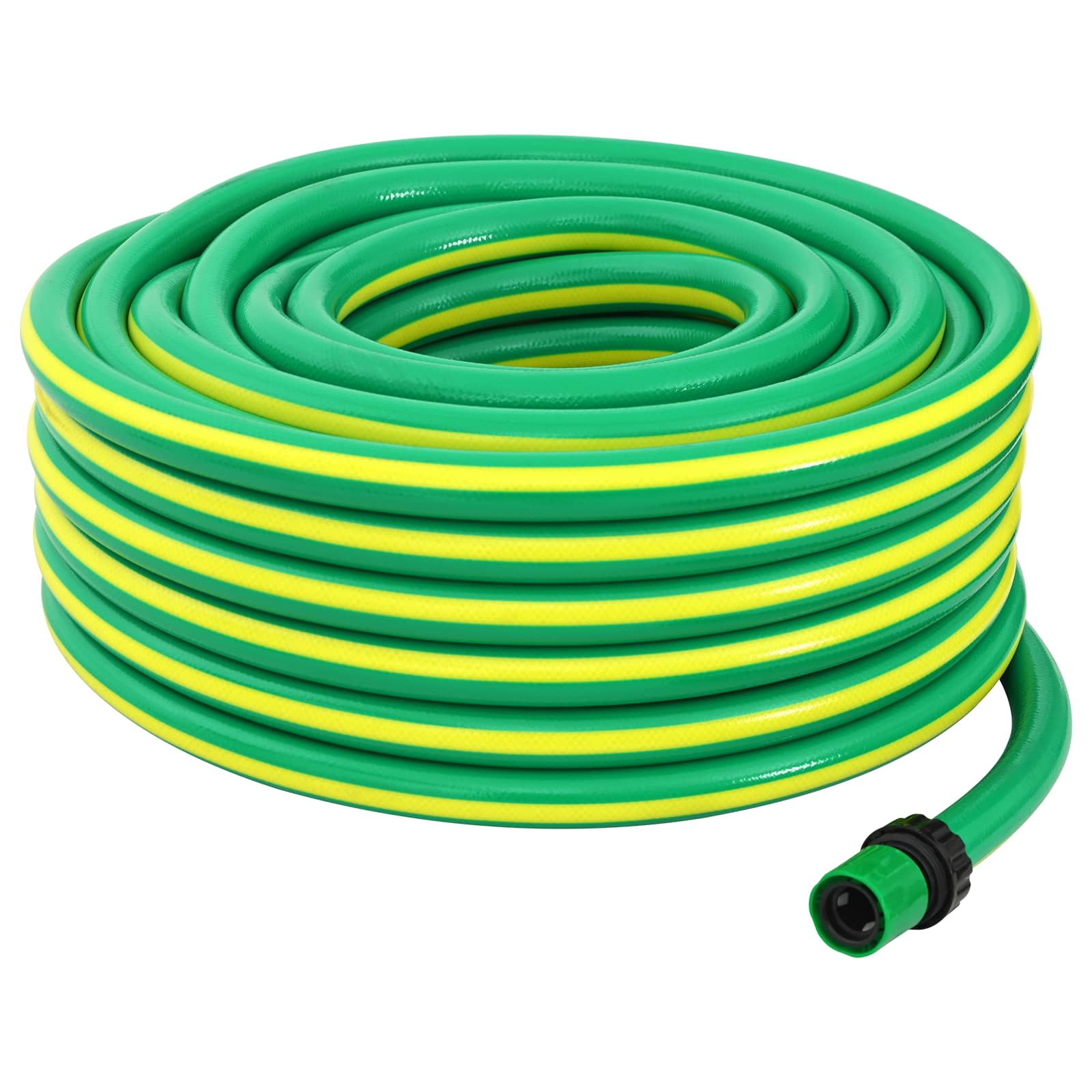 Tubo da Giardino 5-Ply Verde e Giallo 3 / 4'' 10 m PVC