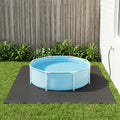 Tappetino per piscina 40 pz Nero 14,4 m² Schiuma EVA