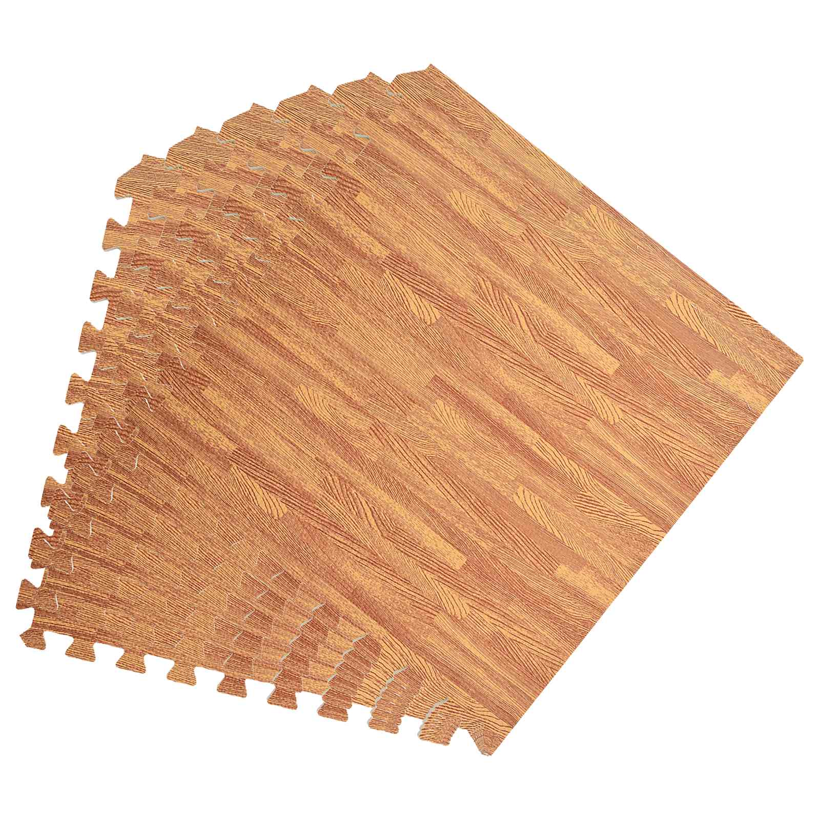 Tappetino per piscina 40 pz legno 14,4 m² Schiuma EVA