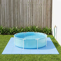 Tappetino per piscina 24 pz Blu 8,64 m² Schiuma EVA