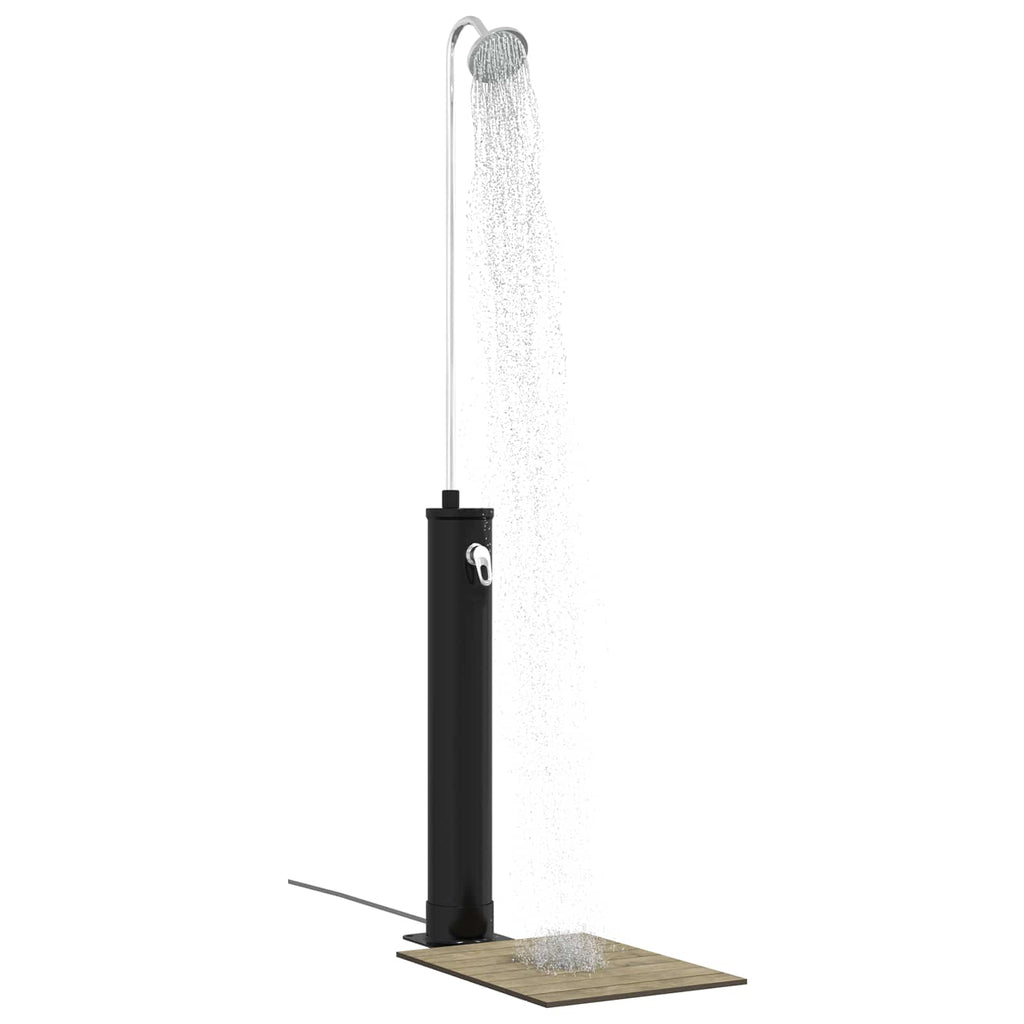 Doccia Solare con Testa Doccia 20 l PVC, ABS, Lega di zinco