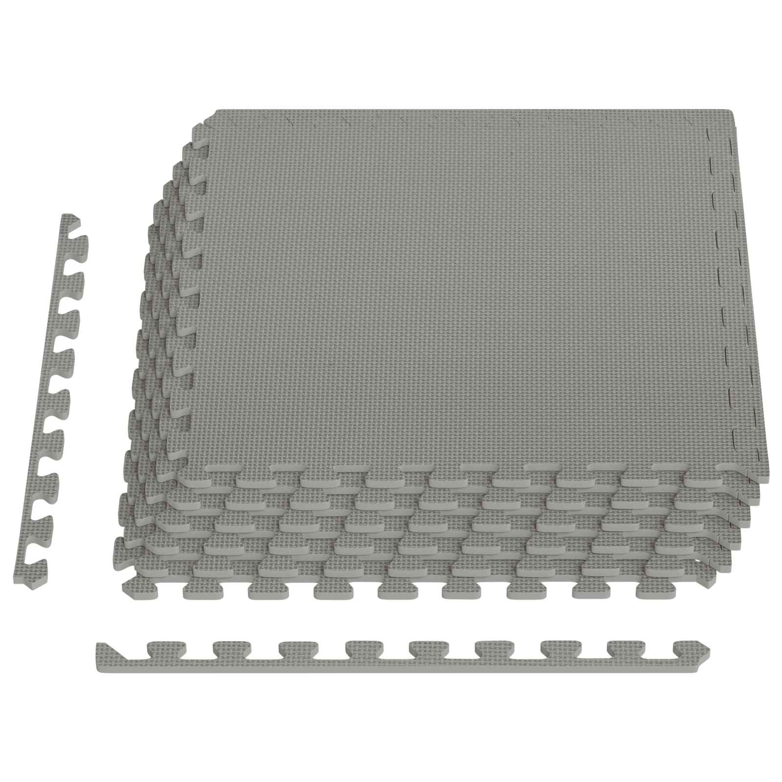 Tappeti 6 pz Grigio 2,16 m² Schiuma EVA