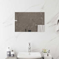 Specchio da bagno LED Trasparente 60 x 40 cm vetro temperato