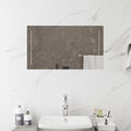 Specchio da bagno LED Trasparente 70 x 40 cm vetro temperato