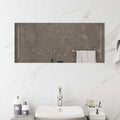 Specchio da bagno LED Trasparente 90 x 40 cm vetro temperato