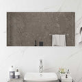 Specchio da bagno LED Trasparente 100 x 50 cm vetro temperato