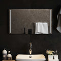 Specchio da bagno LED Trasparente 70 x 40 cm vetro temperato
