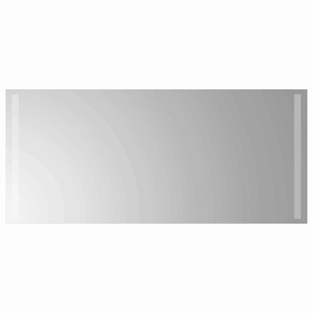Specchio da bagno LED Trasparente 90 x 40 cm vetro temperato