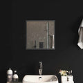 Specchio da bagno LED Trasparente 40 x 40 cm vetro temperato