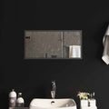 Specchio da bagno LED Trasparente 60 x 30 cm vetro temperato
