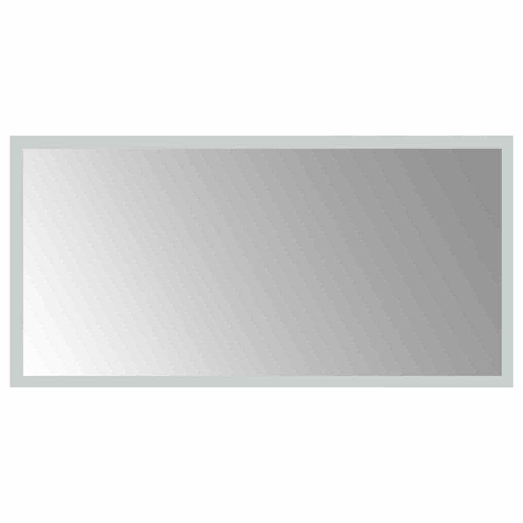 Specchio da bagno LED Trasparente 60 x 30 cm vetro temperato