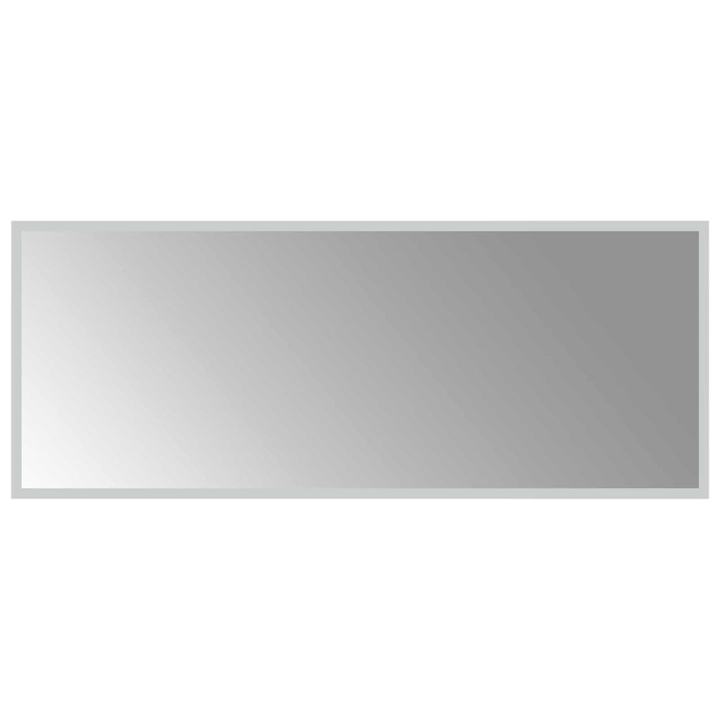 Specchio da bagno LED Trasparente 100 x 40 cm vetro temperato