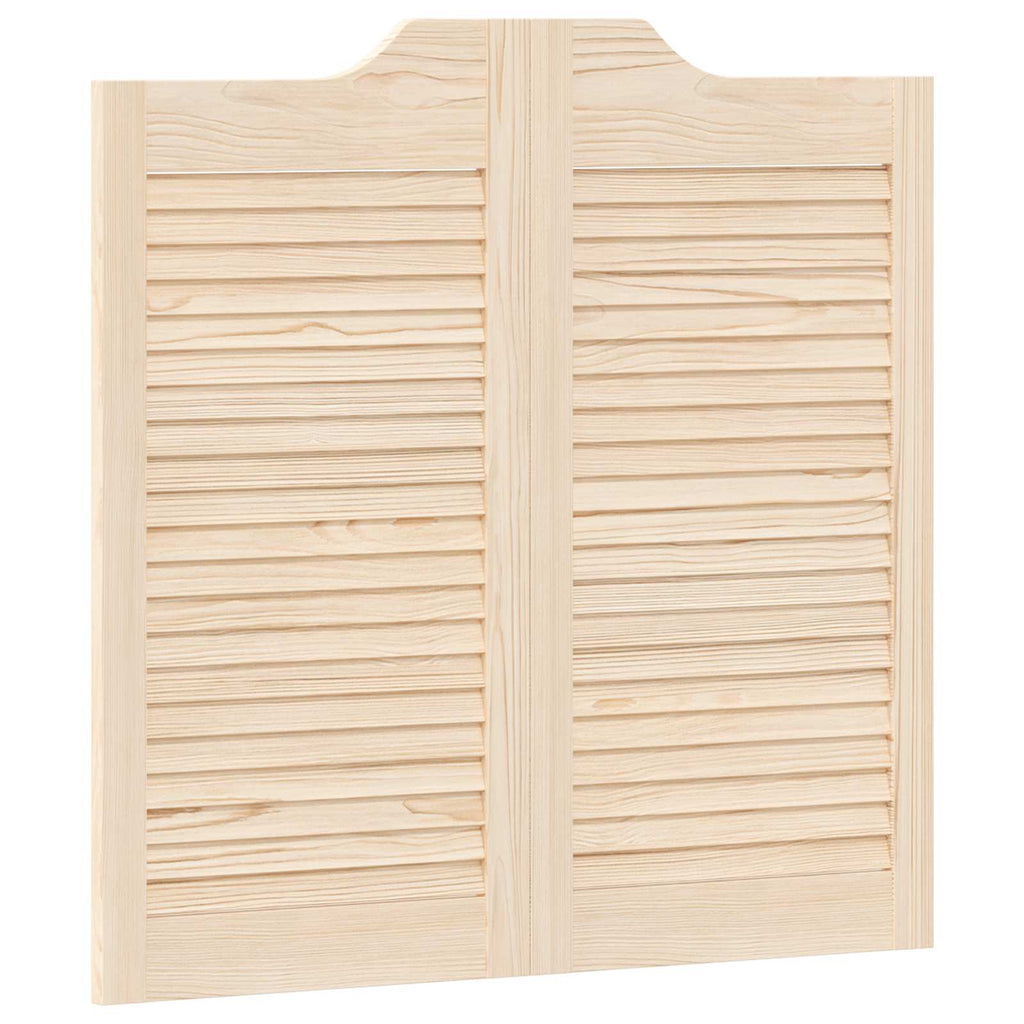 Porte Swing Naturale 80 x 40 cm Legno Massello di Pino