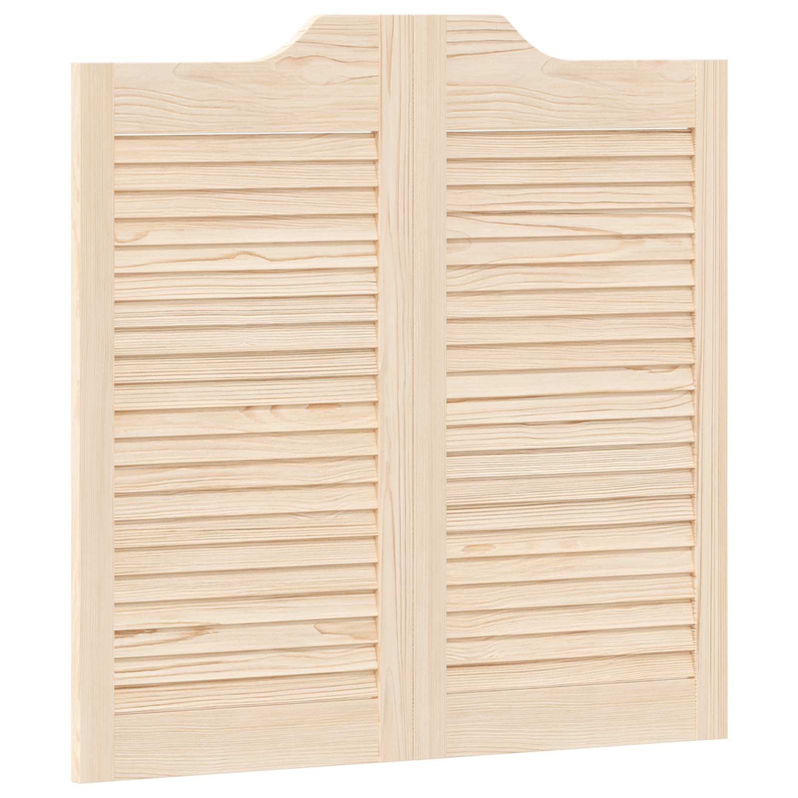 Porte Swing Naturale 80 x 40 cm Legno Massello di Pino