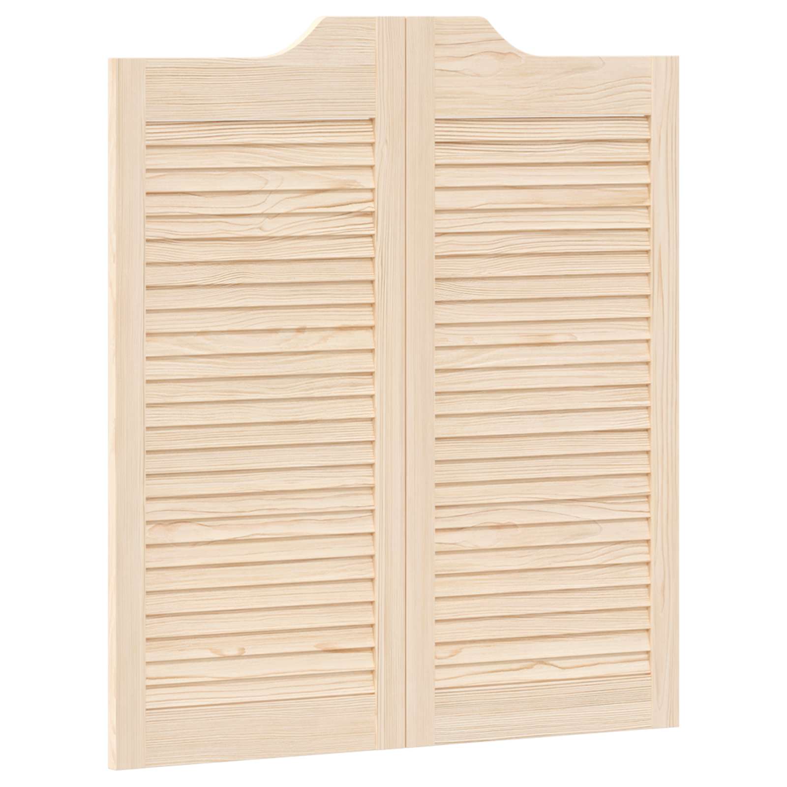 Porte Swing Naturale 90 x 40 cm Legno Massello di Pino