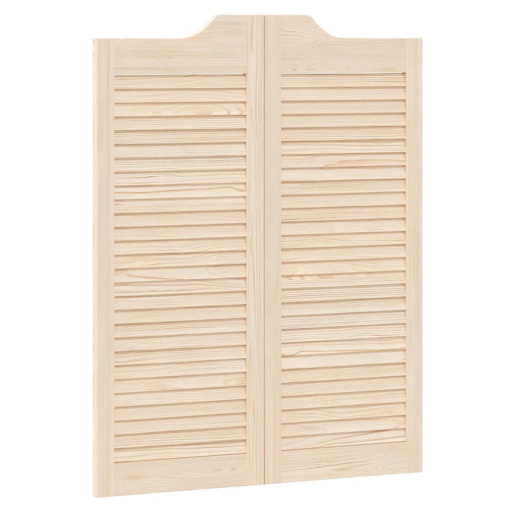 Porte Swing Naturale 100 x 40 cm Legno Massello di Pino