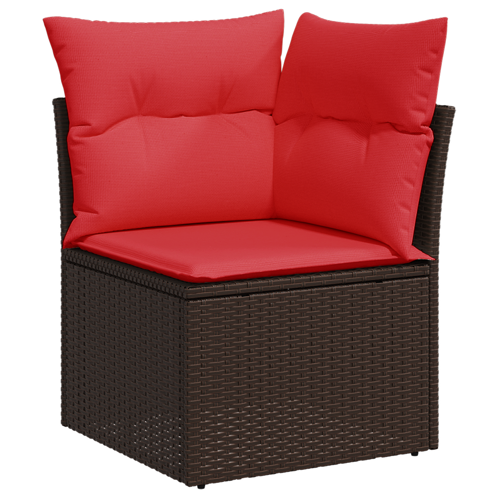| Divano da giardino | Marrone 62 x 62 x 69 cm polyrattan